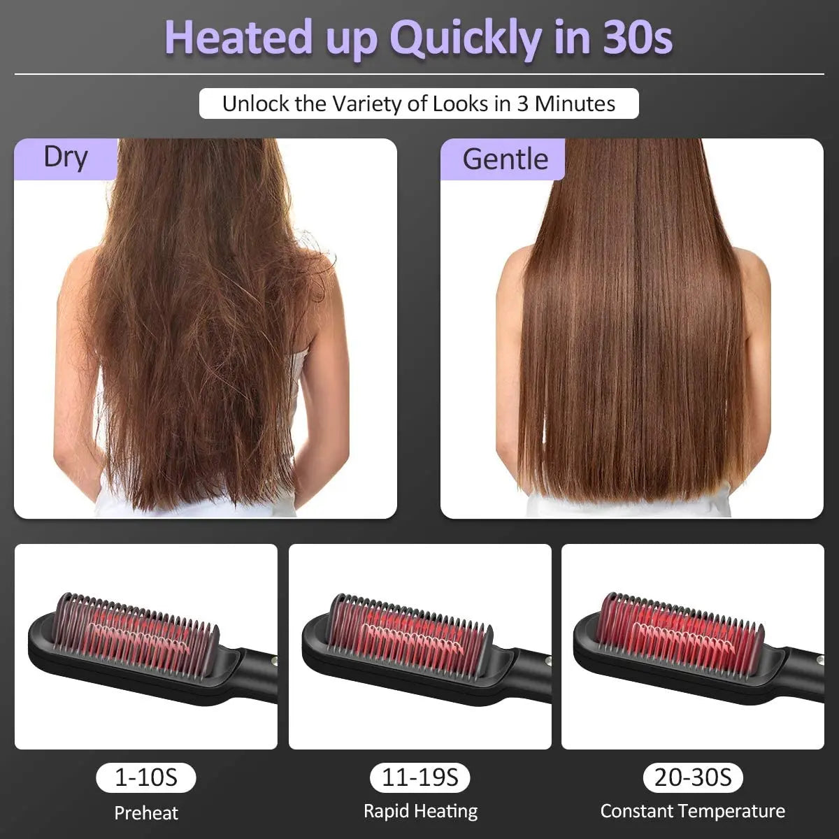 Viral Straightening Comb Pro