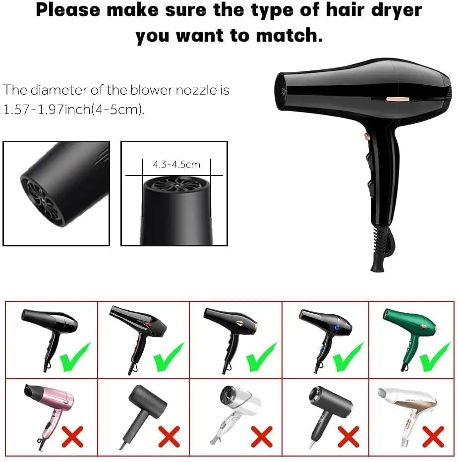 Viral FoldAway Hair Diffuser
