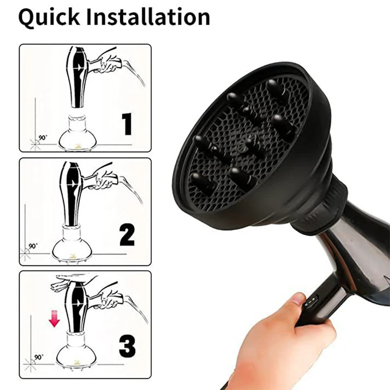 Viral FoldAway Hair Diffuser