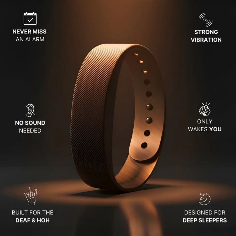 Silent Rise™ - Silent Alarm Band for Deaf & HoH