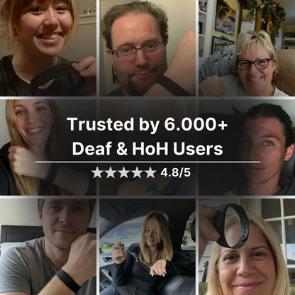 Silent Rise™ - Silent Alarm Band for Deaf & HoH