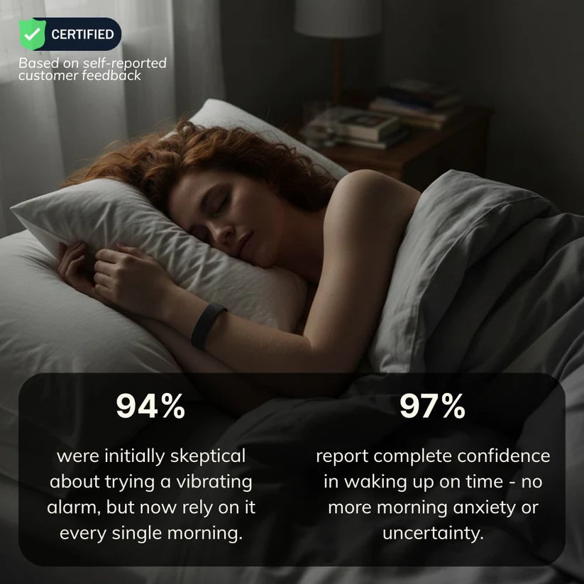 Silent Rise™ - Silent Alarm Band for Deaf & HoH